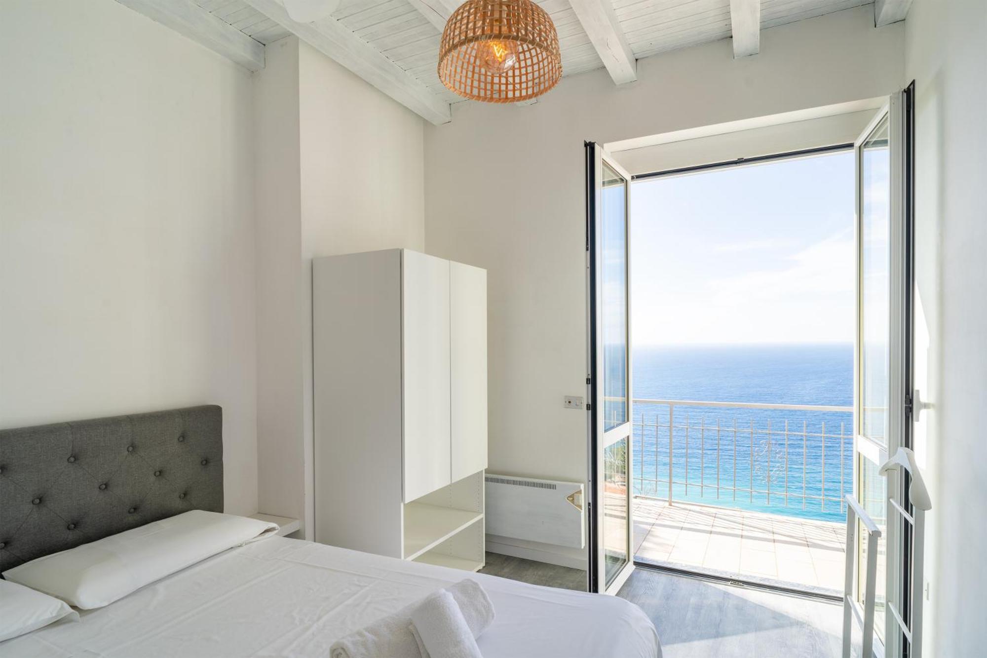 文蒂米利亚Casa Grimaldi - Terrace & Sea View公寓 外观 照片