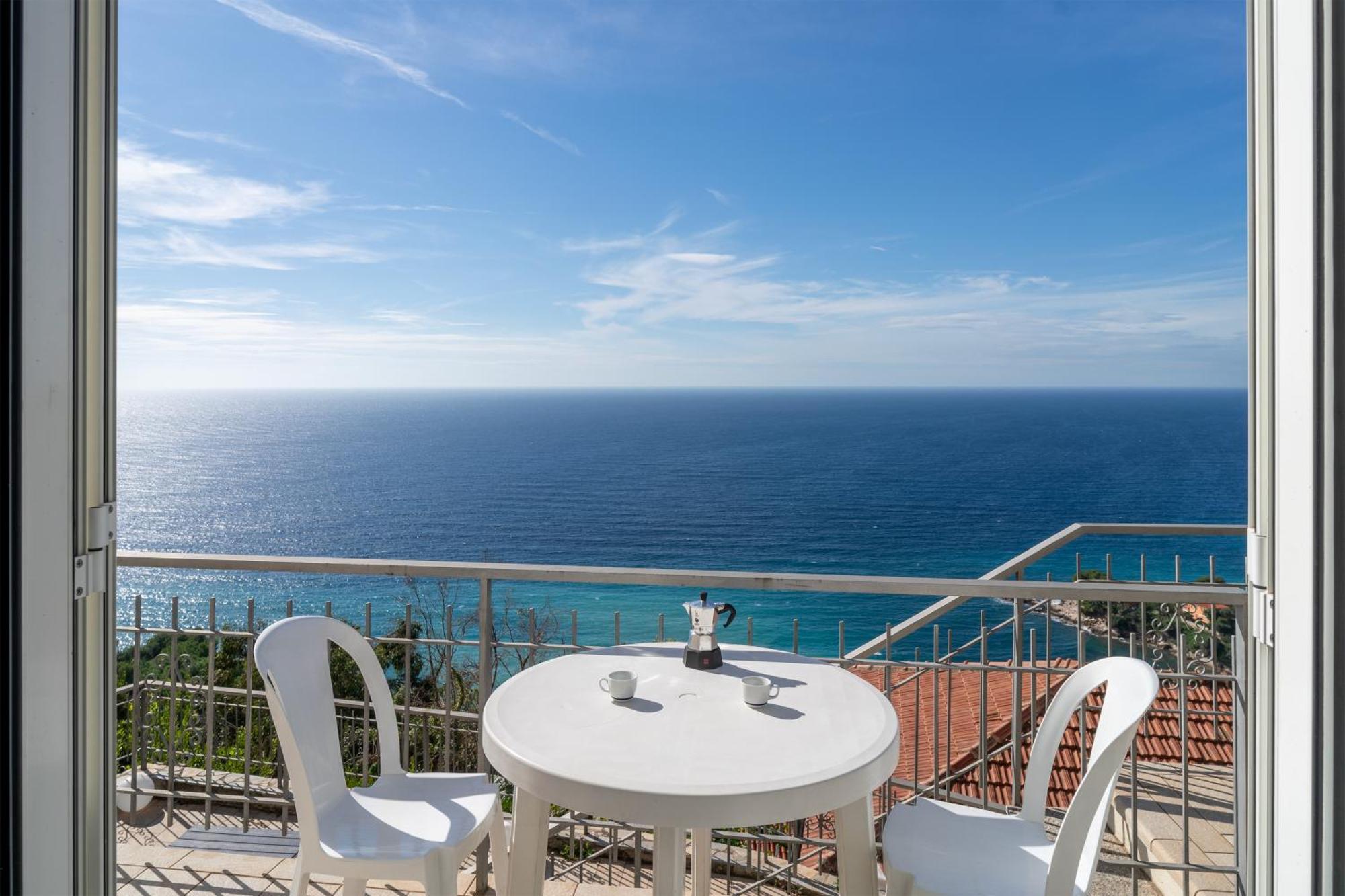 文蒂米利亚Casa Grimaldi - Terrace & Sea View公寓 外观 照片